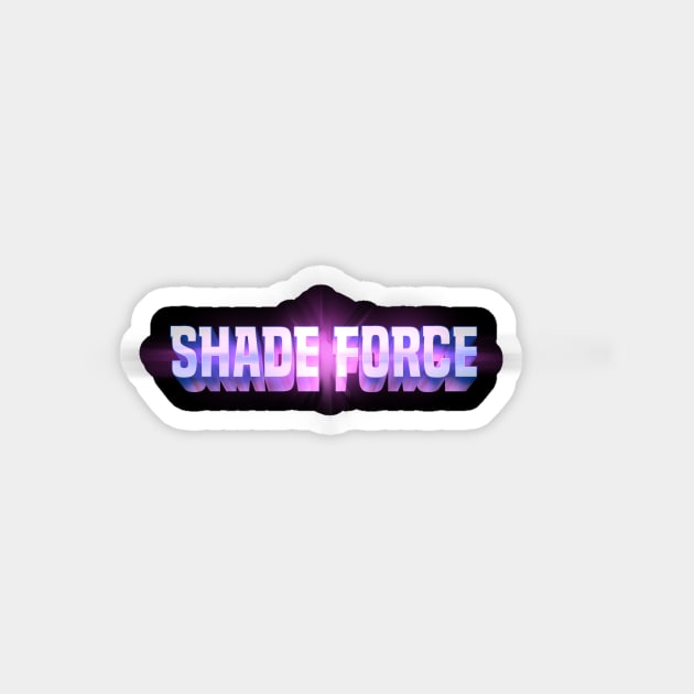 Shade Force Official Emblem Sticker by Shadeforceseries